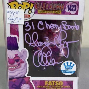 Ginger Lynn signed Funko Pop! Killer Klowns Fatso #1423 Valentine w/COA